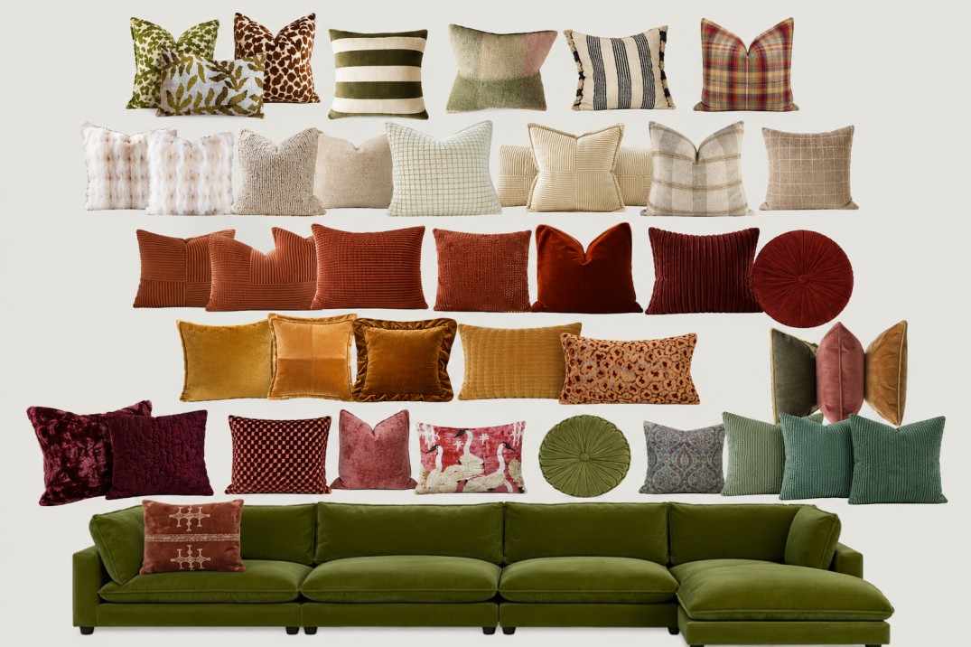 Throw Pillows and Cushions: How to Choose the Right Ones for Your Sofa