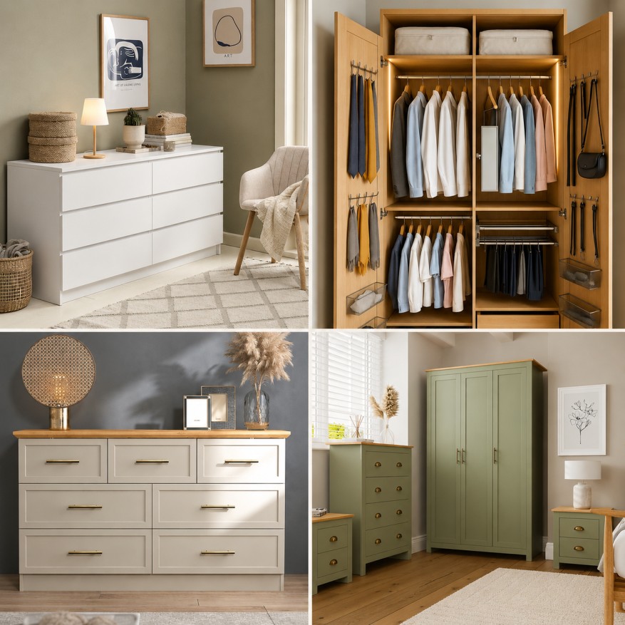 Chest of Drawers vs. Wardrobe: Best Bedroom Storage for Small Rooms in Nigeria