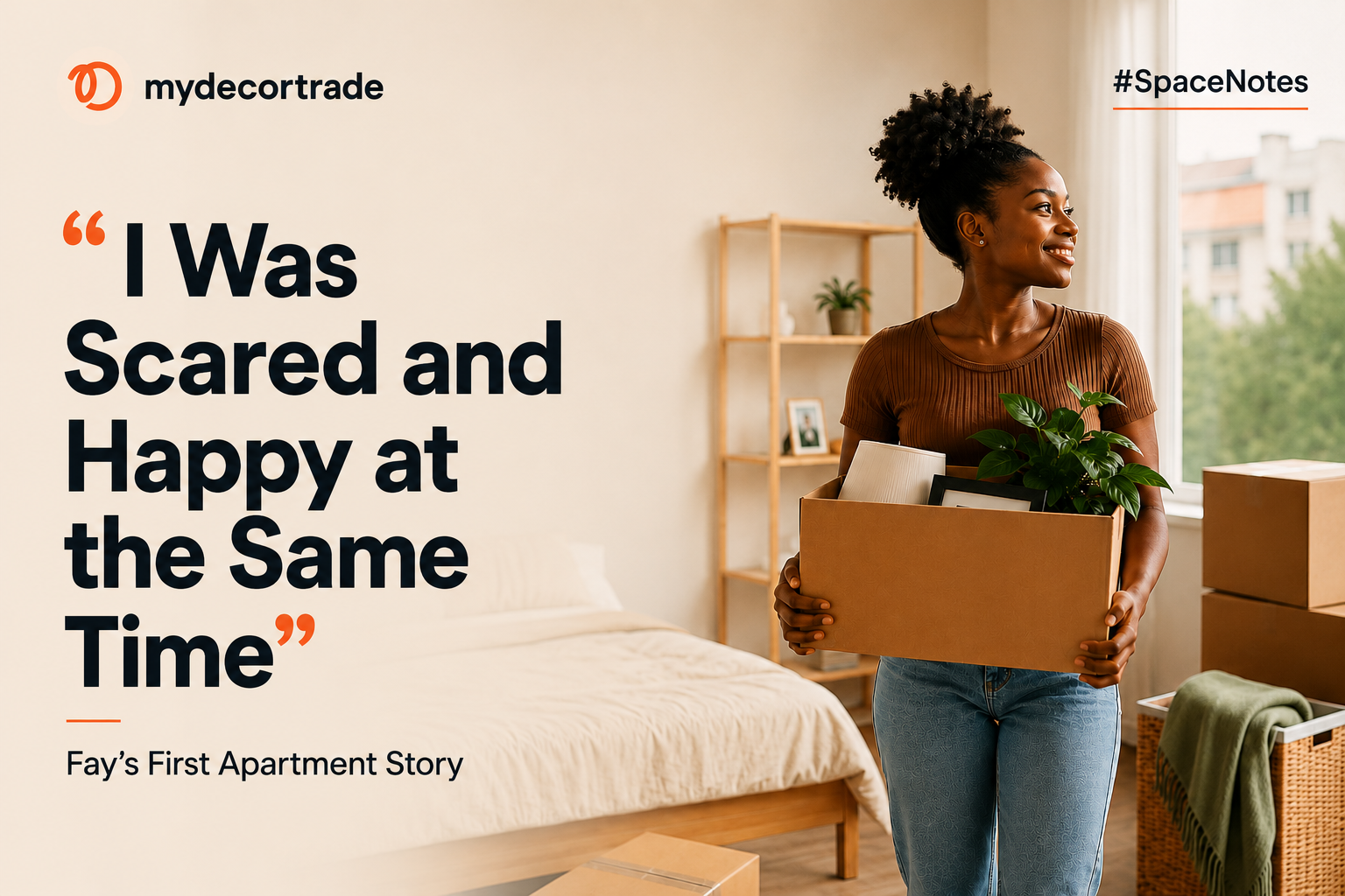 I Was Scared and Happy at the Same Time”. Fay’s First Apartment Story